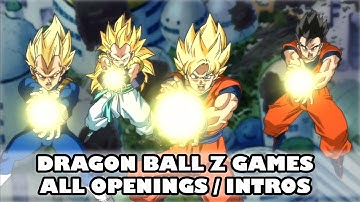 Dragon Ball Z Video Games All Openings Intros (1988 to 2015)