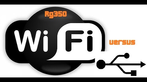 RG350 - Transfer speed comparison between USB and WiFi