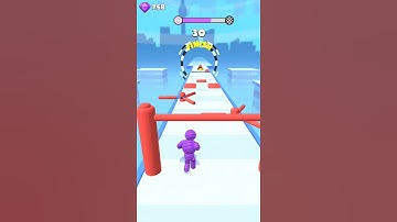 Rope - Man Run Lvl - 6 Ios, Android Walkthrough Gameplay #shorts