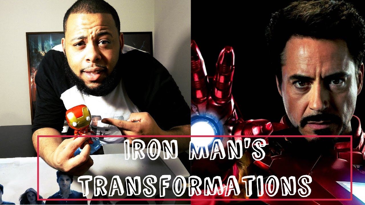 Iron Man Suit up/down Transformations Reaction!! YouTube