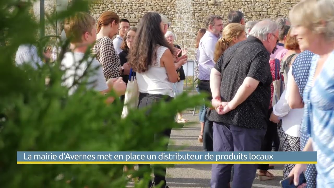 La mairie d’Avernes met en place un distributeur de produits locaux
