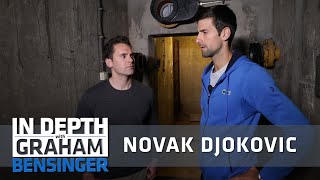 Novak Djokovic relives Serbian bombings