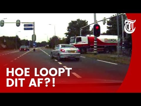 Trucker schrikt zich rot - DASHCAM #115