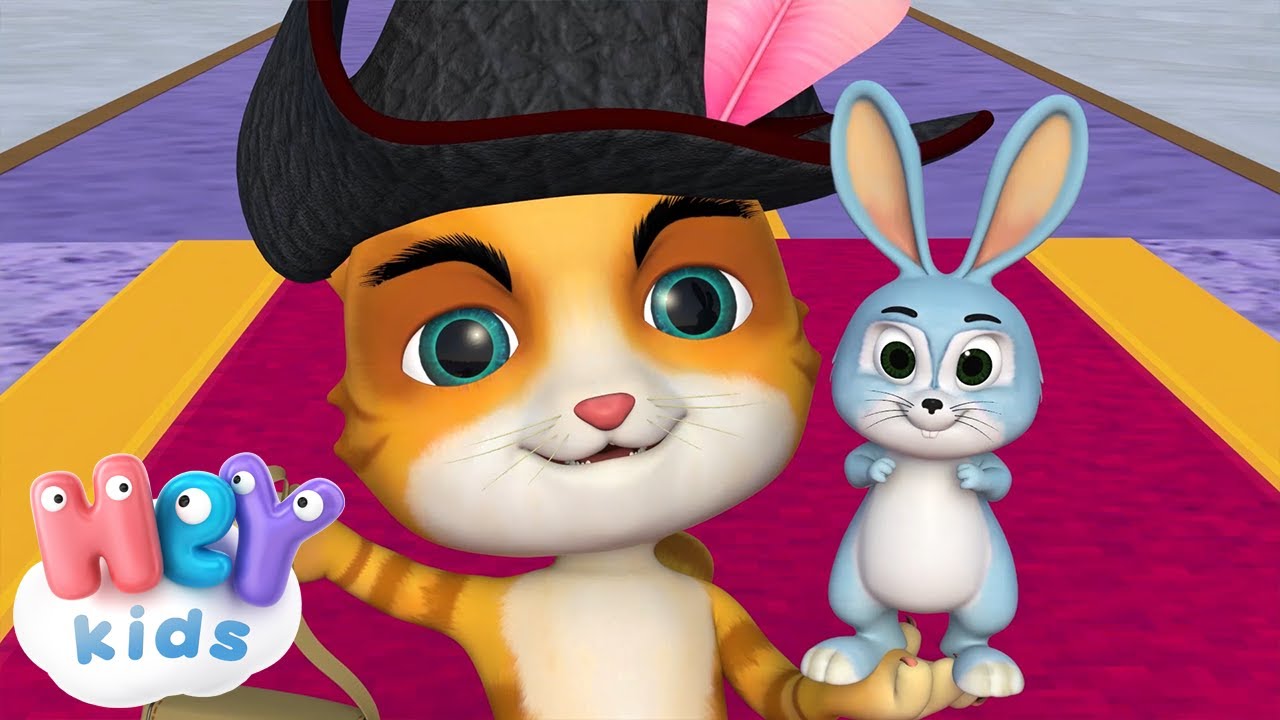 Ο Παπουτσωμένος Γάτος 🐱 Παιδικα παραμυθια για υπνο - HeyKids Ελληνικα