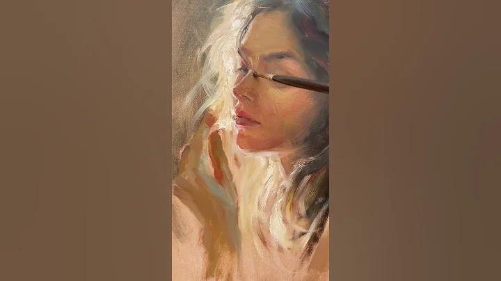 Oil portrait painting - DayDayNews