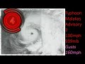Typhoon Malakas Advisory 2 - Intensifies into a category 4