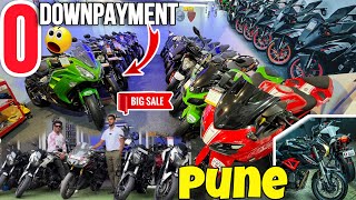 🔥₹0 Downpayment me 🥵Crazy Bikes lekar jao, best second hand bikes in Pune, used sports bikes in Pune