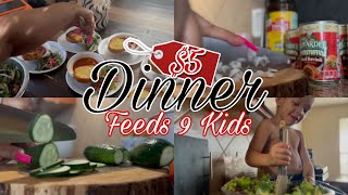 CHEAP $5 dinner for my 9 kids| Large Family Meals