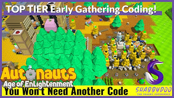 SIMPLE Gathering Code You Will Use FOREVER | Autonauts Tips