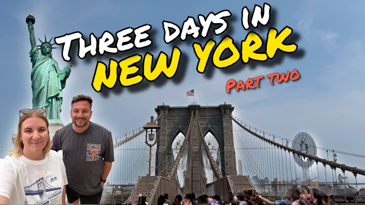 New York City in 3 Days 🇺🇸 | Statue of Liberty, 9/11 Memorial & Brooklyn Bridge | Part 2