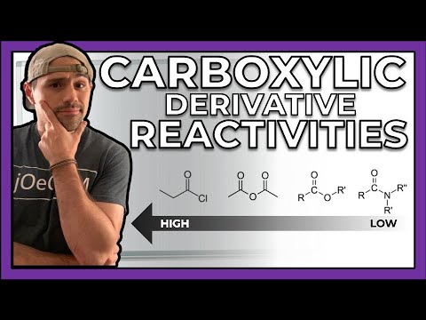 Video: Aký je najreaktívnejší derivát karboxylovej kyseliny?