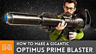 How to make an Optimus Prime Blaster Prop | I Like To Make Stuff