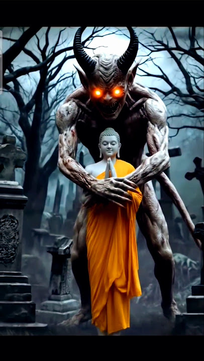 Lord Buddha #horror #devil #ai #horror #motivation #buddha #lordbuddha #history
