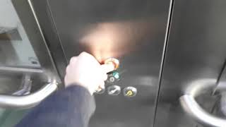 Fail Door 2009 Kone Monospace Traction Elevator Nîmes, France