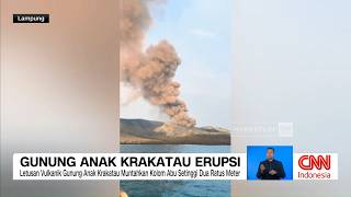 Gunung Anak Krakatau Erupsi
