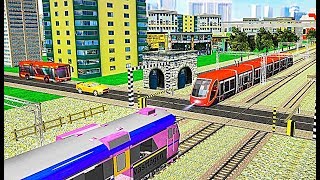 Euro Public Train Driving Simulator 2019 - Level 2 and Level 3 screenshot 5