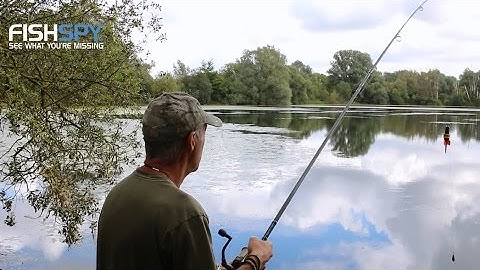 Using a FishSpy camera to see a lake bottom.