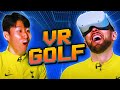 The craziest game of vr mini golf  heungmin son vs harry kane