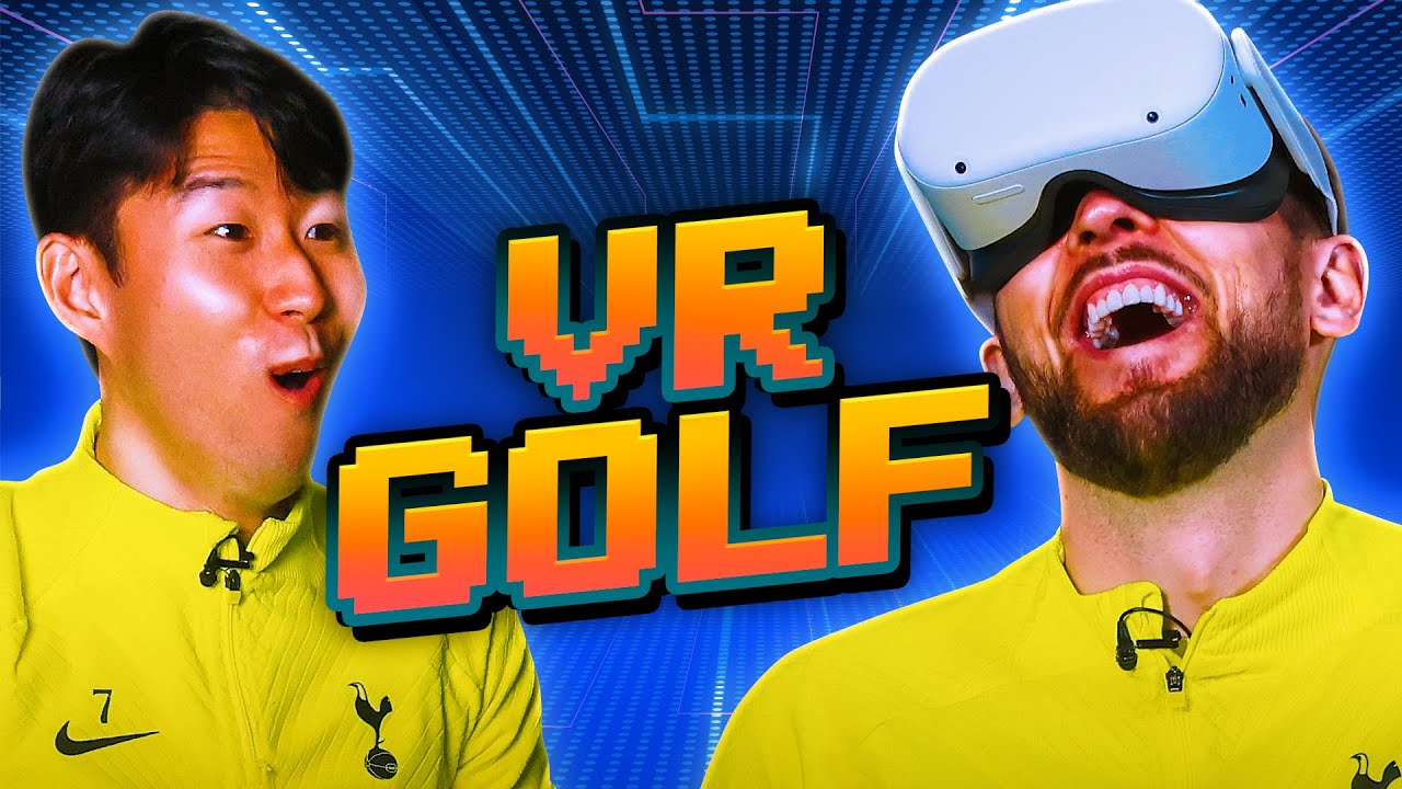 THE CRAZIEST GAME OF VR MINI GOLF | Heung-Min Son vs Harry Kane