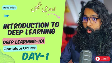 Deep Learning | Deep  Learning-101 complete course | (Day-01)