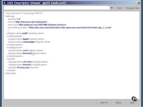 15 J2EE   Chapter02 JavaServer Pages   Lesson7 Init Parameters & Context