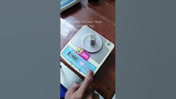 Cách hiệu chuẩn cân điện tử A&D HL-100 #shorts, #candientu, #candientuquocthinh, #and _HL100