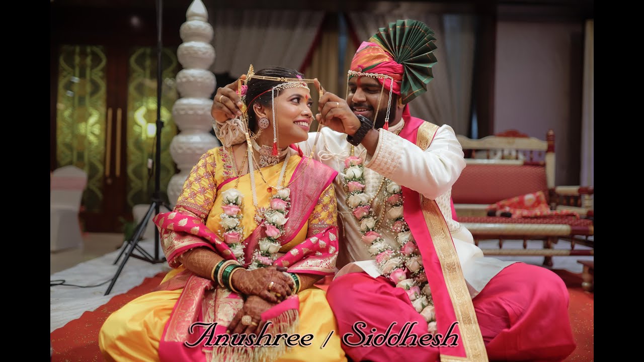 Siddhesh / Anushree Wedding Cinematic || Lagna Ghatika Photography