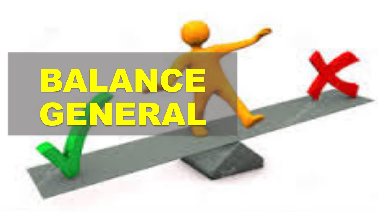 cuentas del balance general