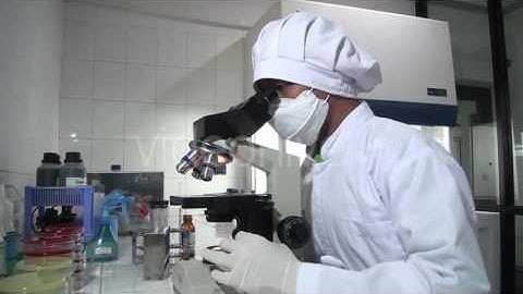 Scientist Using Microscope - Stock Footage | VideoHive 15124293