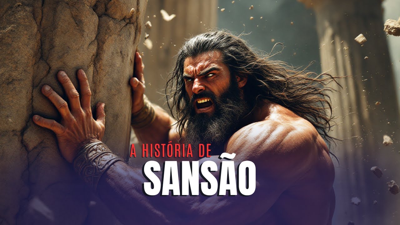 A Incrível História de Sansão em Apenas 11 Minutos Heróis da Bíblia ...