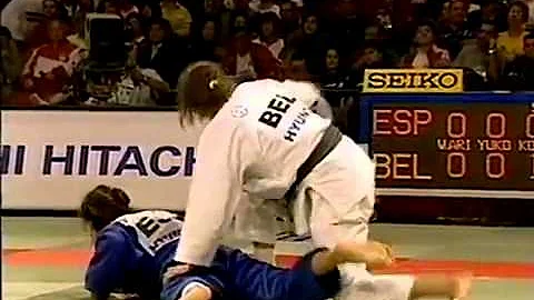 JUDO 1999 World Championships  63kg Sara Alvarez F...