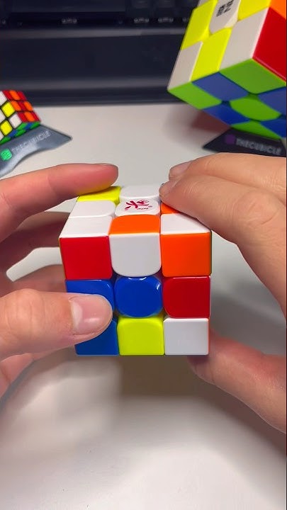 Easy edge flipping algorithm for cross #cubing #algorithm #solve - YouTube