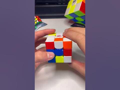 Easy edge flipping algorithm for cross #cubing #algorithm #solve - YouTube