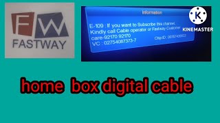 how to home fastway box restart all channel movie and music digital cable