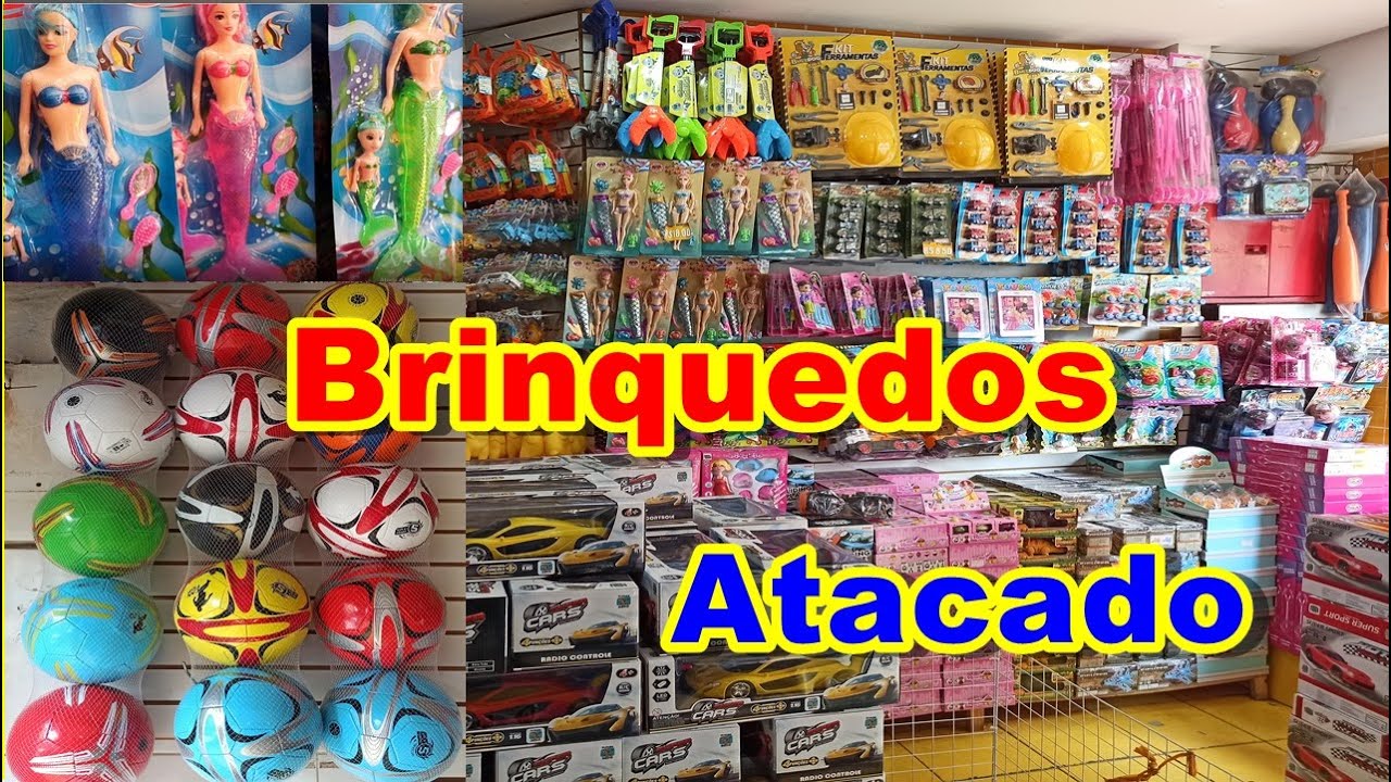 Brinquedos Baratos no Atacado Região da 25 de Março Centro de São Paulo ...