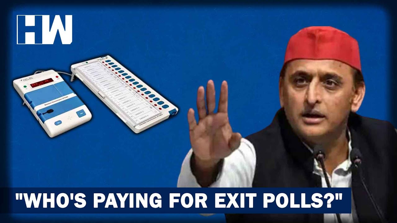 "Who's Paying For Exit Polls? Cover For EVM Fraud":Akhilesh Yadav| Samajwadi Party| Press Conference