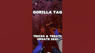 Falling Through the Map • Gorilla Tag Tricks & Treats Update 2025 #gorillatag #gtag #vr #shorts