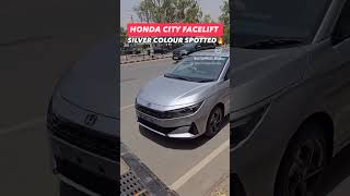 Honda City facelift spotted #honda #hondacity #hondacity2026 #newcar #newhondacity #facelift #trend