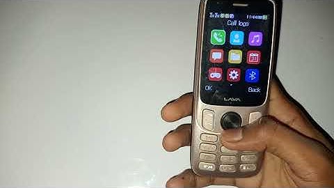 how to on reject by SMS in Lava A5 mobile