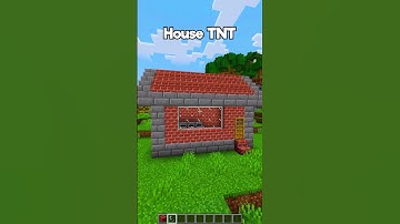 Minecraft But More TNT💀 #minecraft #shorts