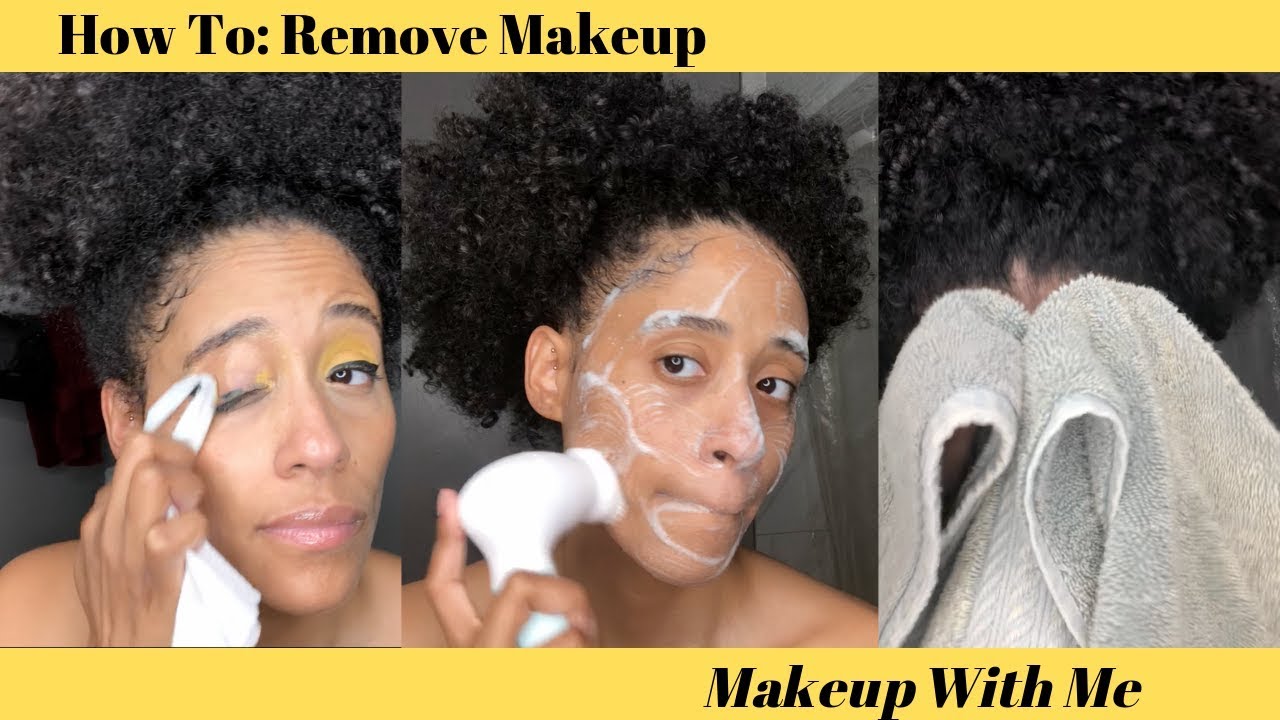 How to remove Makeup | Makeup with Me | Kraziicurls