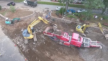 Tompkins Excavating- Springvale Crushing