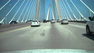 Ravenel Bridge over Cooper River  Charleston, SC