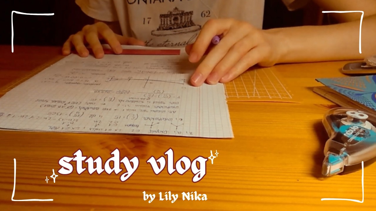 study vlog ep.31 🔗two days of my life, studying maths [eng sub]