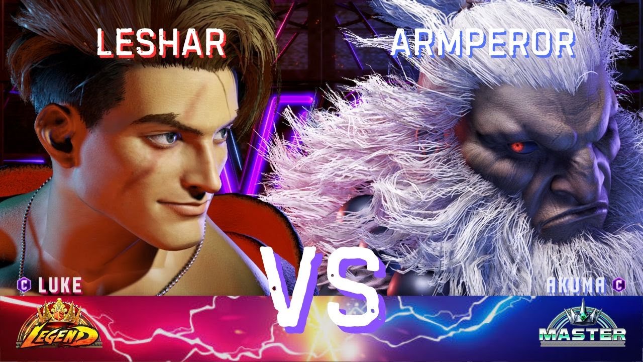 SF6💥Leshar (Luke) vs. Armperor (Akuma) 💥 Street Fighter 6