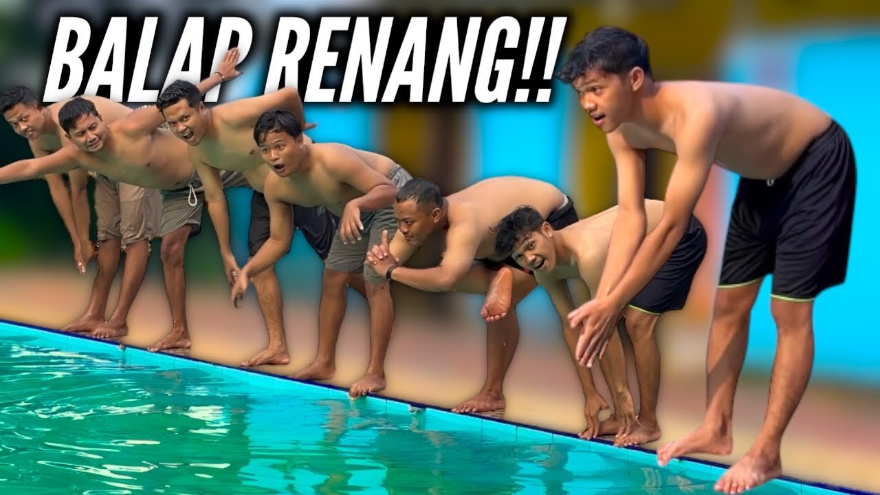 ZULFA LANANG TANTANG TIM BALAP RENANG!! SIAPA YANG MENANG??🤯🔥🔥