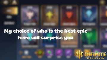 Best Epic Heroes From Each Faction [Infinite Magicraid]