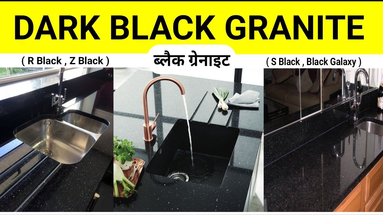 Dark Black Granite , R Black Granite , Z Black Granite , S Black , Black Galaxy +91 9119190901