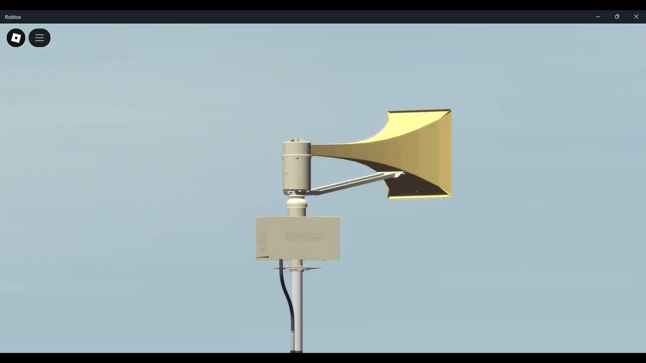 (Roblox) Federal Sign And Signal Thunderbolt 1000T siren test Alert and Attack