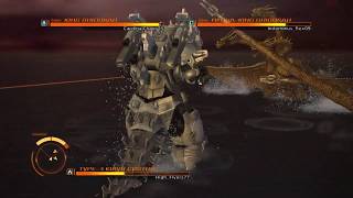 GODZILLA PS4: Type-3 Kiryu vs King Ghidorah vs Mecha-King Ghidorah